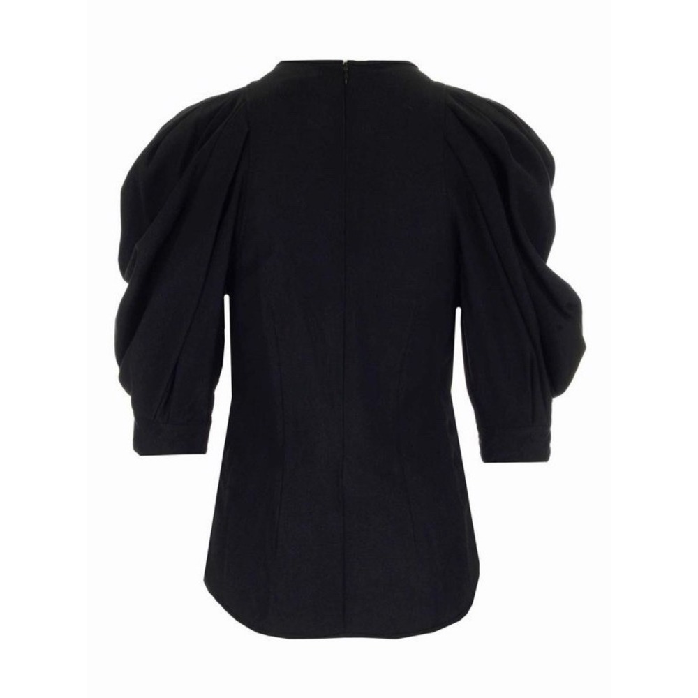 ISABEL MARANT Surya blouse in black EUC MSRP $805 EU 40 or L - Picture 2 of 9